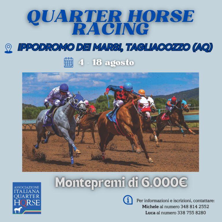 Quarter Horse Racing 2024