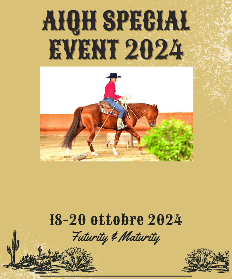 Aggiornamento Special Event Futurity/Maturity AIQH